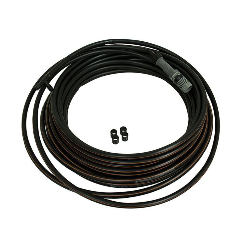 Below & Above Ground Low Maintenance Drip Irrigation Line Starter Set 25m